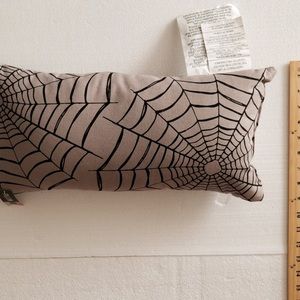 Spider web pillow